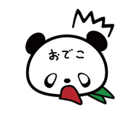 ODEKO PANDA sticker #3116472