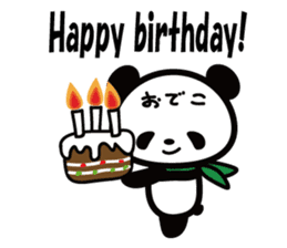 ODEKO PANDA sticker #3116479