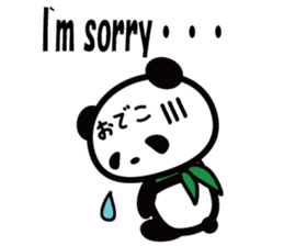 ODEKO PANDA sticker #3116487