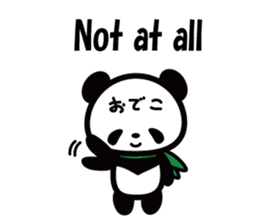ODEKO PANDA sticker #3116493
