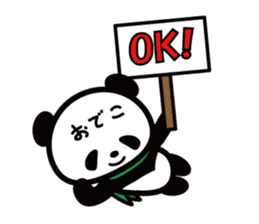 ODEKO PANDA sticker #3116496