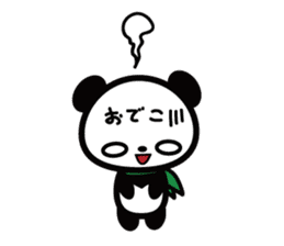 ODEKO PANDA sticker #3116497