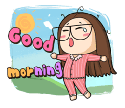 TuaGom :a little cute girl sticker #3116547