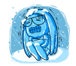 TuaGom :a little cute girl sticker #3116556