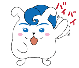 Rabbit eggs Tony & Cathy sticker #3116629