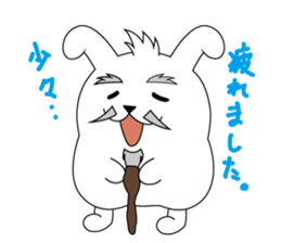 Rabbit eggs Tony & Cathy sticker #3116646