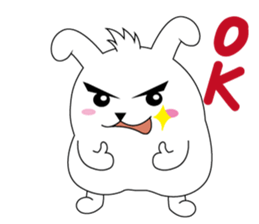 Rabbit eggs Tony & Cathy sticker #3116652