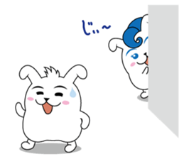 Rabbit eggs Tony & Cathy sticker #3116663