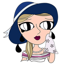 GLAM GIRL sticker #3116792