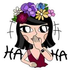 GLAM GIRL sticker #3116794