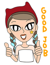 GLAM GIRL sticker #3116797