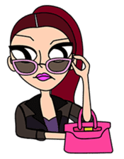 GLAM GIRL sticker #3116798