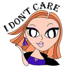 GLAM GIRL sticker #3116799