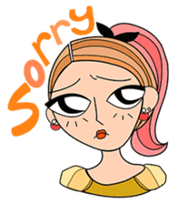 GLAM GIRL sticker #3116805