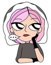 GLAM GIRL sticker #3116809