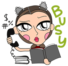 GLAM GIRL sticker #3116810