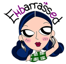 GLAM GIRL sticker #3116812