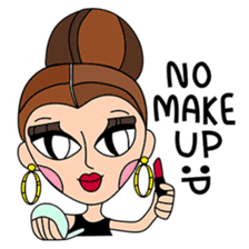 GLAM GIRL sticker #3116814