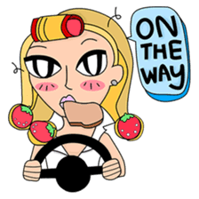 GLAM GIRL sticker #3116815