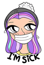 GLAM GIRL sticker #3116817