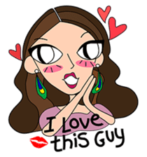 GLAM GIRL sticker #3116819