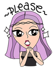 GLAM GIRL sticker #3116821