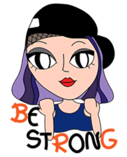 GLAM GIRL sticker #3116822