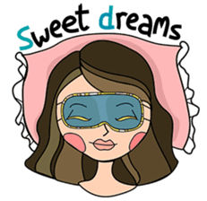 GLAM GIRL sticker #3116823