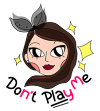 GLAM GIRL sticker #3116824