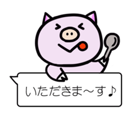 Balloon and animals sticker #3117498