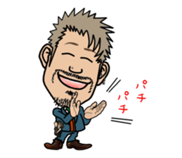 Hairdresser in Kansai sticker #3118038