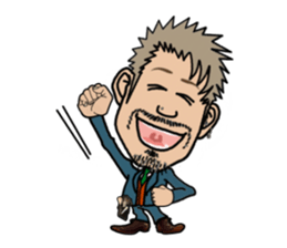 Hairdresser in Kansai sticker #3118046