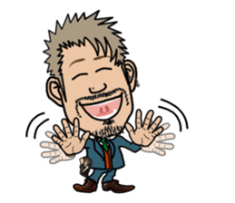 Hairdresser in Kansai sticker #3118056