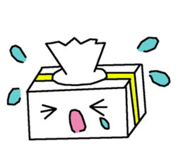 Pleasant tissue boxes sticker #3118228
