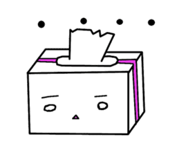 Pleasant tissue boxes sticker #3118236