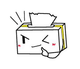 Pleasant tissue boxes sticker #3118238