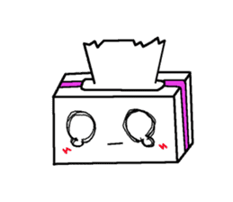 Pleasant tissue boxes sticker #3118239
