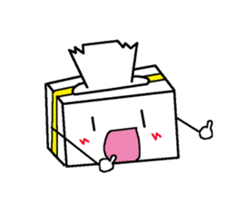 Pleasant tissue boxes sticker #3118247