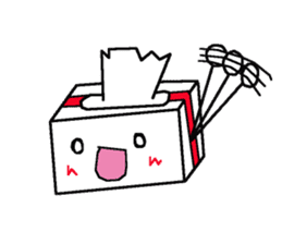 Pleasant tissue boxes sticker #3118252