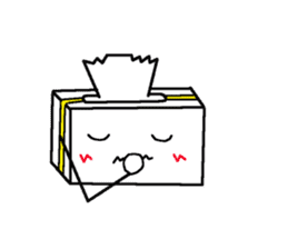 Pleasant tissue boxes sticker #3118261