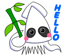 Giant Squid (Greeting and Digging) sticker #3118708