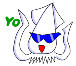 Giant Squid (Greeting and Digging) sticker #3118709