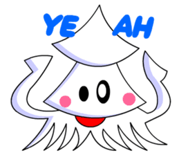 Giant Squid (Greeting and Digging) sticker #3118712