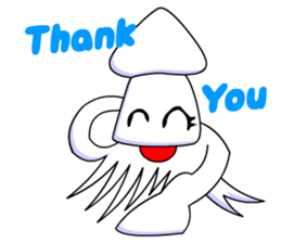 Giant Squid (Greeting and Digging) sticker #3118713