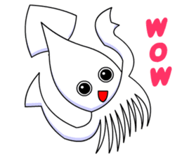 Giant Squid (Greeting and Digging) sticker #3118714