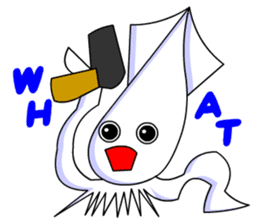 Giant Squid (Greeting and Digging) sticker #3118715