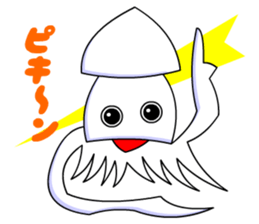 Giant Squid (Greeting and Digging) sticker #3118723