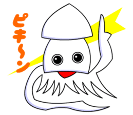 Giant Squid (Greeting and Digging) sticker #3118723