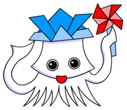 Giant Squid (Greeting and Digging) sticker #3118737