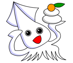 Giant Squid (Greeting and Digging) sticker #3118738